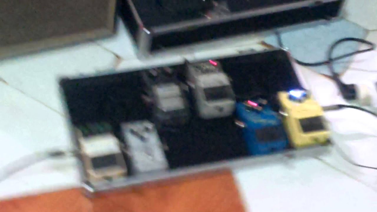Pedalboard Demo Sd1,BD2, DD2 , Belcat delay ibanez