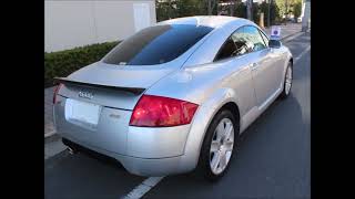 アウディTTクーペ1 8T Sライン ８N シルバーレイク