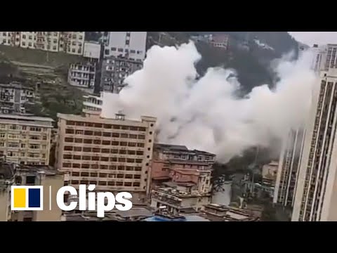 Canteen explosion in Chongqing leaves at least two dead and several injured