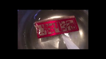 Etching of circuit boards/ Травление печатных плат