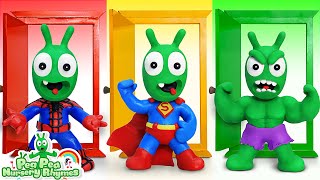 Maze Adventure Superhero Song | Pea Pea Nursery Rhymes & Kids Songs