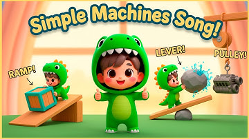 Simple Machines for Kids: Ramp, Lever & Pulley | Fun STEM Song