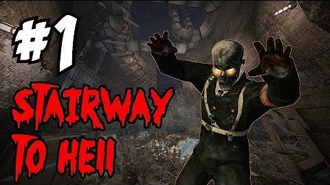STAIRWAY TO HELL ZOMBIES!▐ CoD World at War Custom Zombies Map/Mod