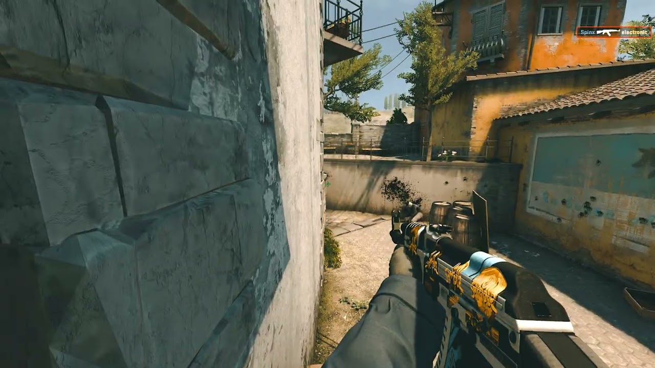 CSGO Vitality Spinx 4 Kills AK47 vs NaVi Inferno ESL PL S16