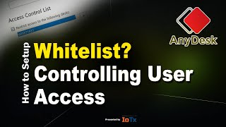 How to Set Up AnyDesk Whitelist Access Control Settings [ AnyDesk Whitelist ] screenshot 4