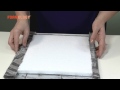 How to make fabric wall tiles with Rigid Design Foam
