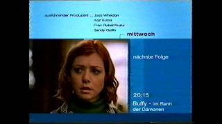 ProSieben 03/27/2002 Commercials after Buffy the Vampire Slayer 5x20 (Spiral)