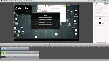 Export Settings for Minecraft using Screenflow.