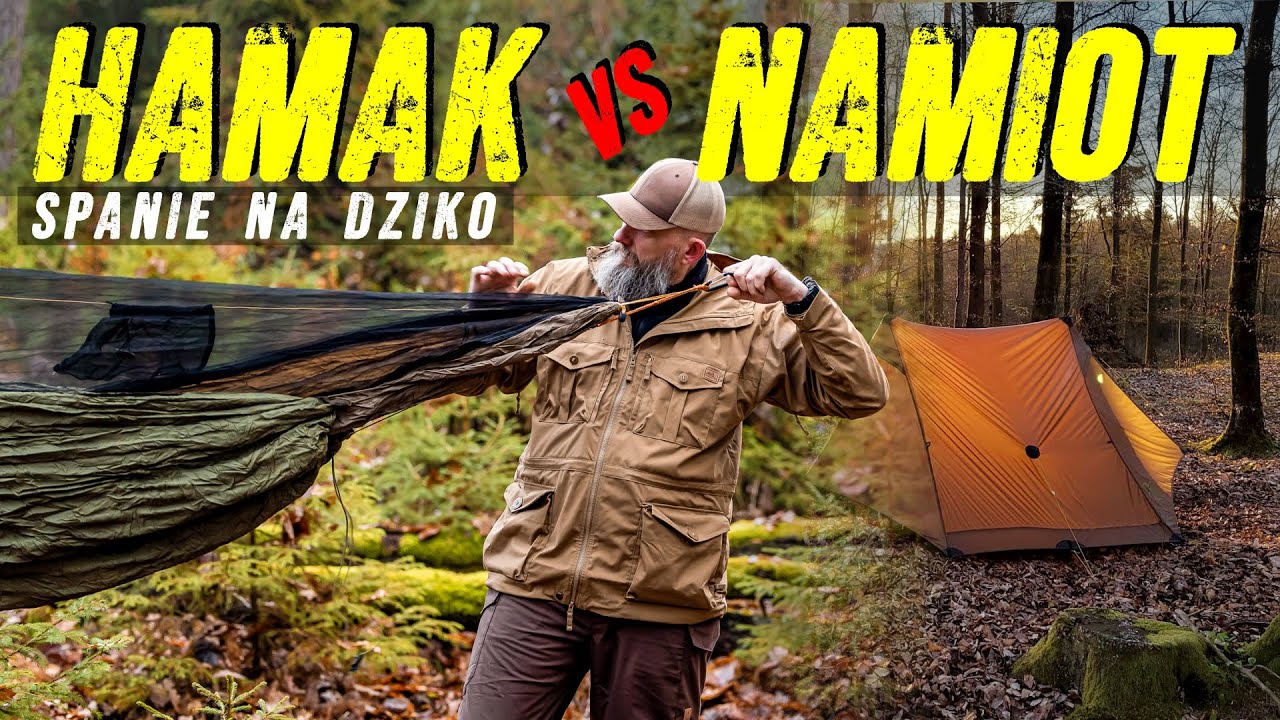Biwakowe Love HAMAK vs NAMIOT #bushcraft #outdoor #turystyka