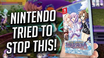 Banned in the west, Hyperdimension Neptunia Rebirth is STILL Getting an ENGLISH Switch physical!