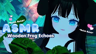 ASMR  Wooden Frog Serenity: Echoes 【VRChat】