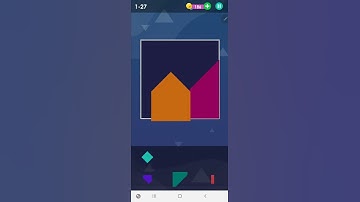 How To Solve Smart Puzzles Tangram Simple Level 1-27 Walk Through Solution Walkthrough Pixign