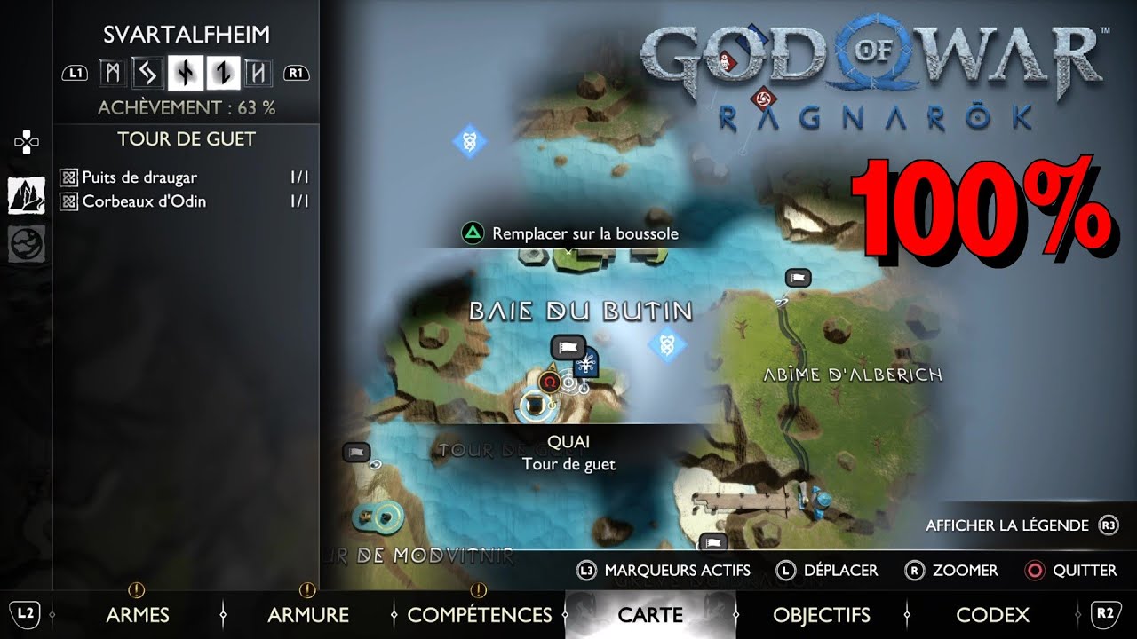 coffre tour de guet god of war ragnarok