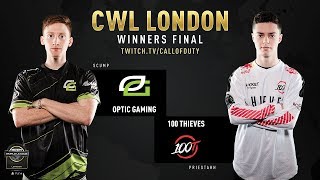 Optic Gaming vs 100 Thieves | CWL London 2019 | Day 3