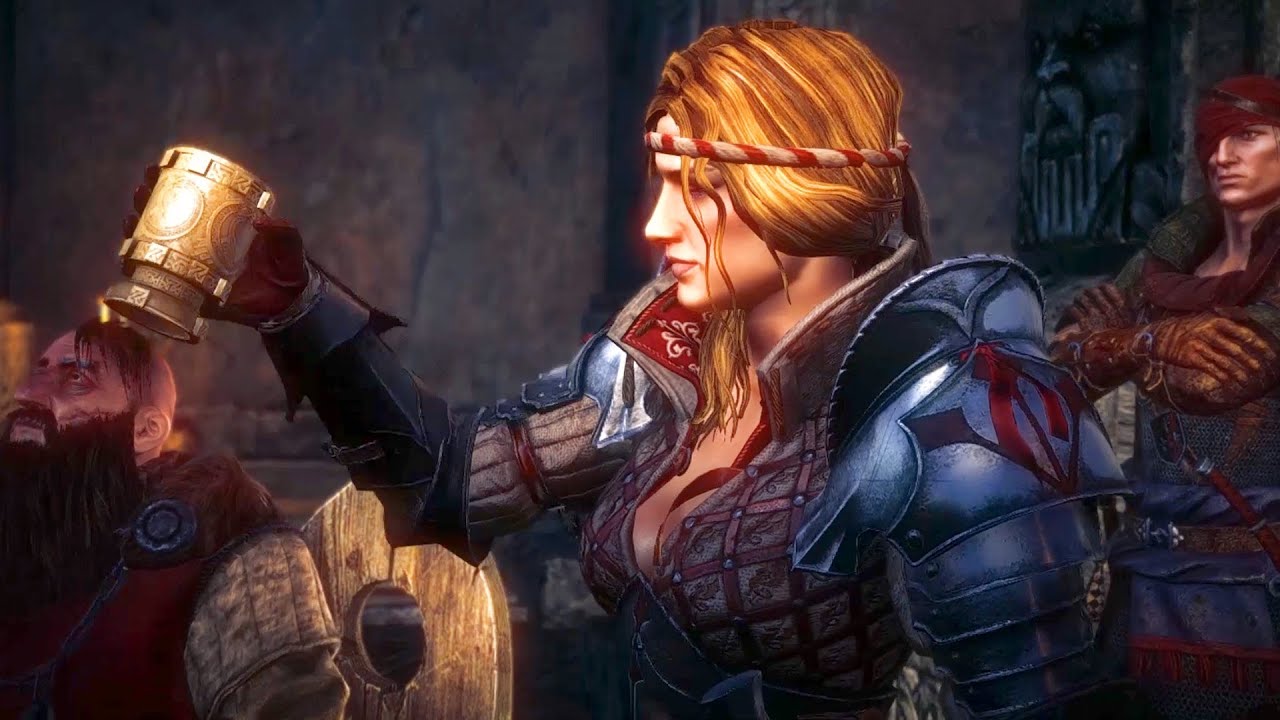 Saskia is Poisoned in Vergen (Witcher 2 | Geralt at The War Council