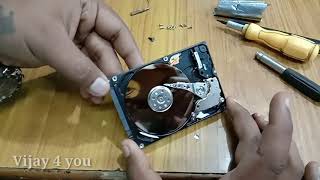 How to repair laptop hard disk . hard disk knocking and clicking sound fix