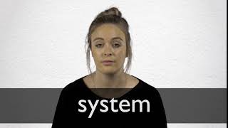 How to pronounce SYSTEM in British English