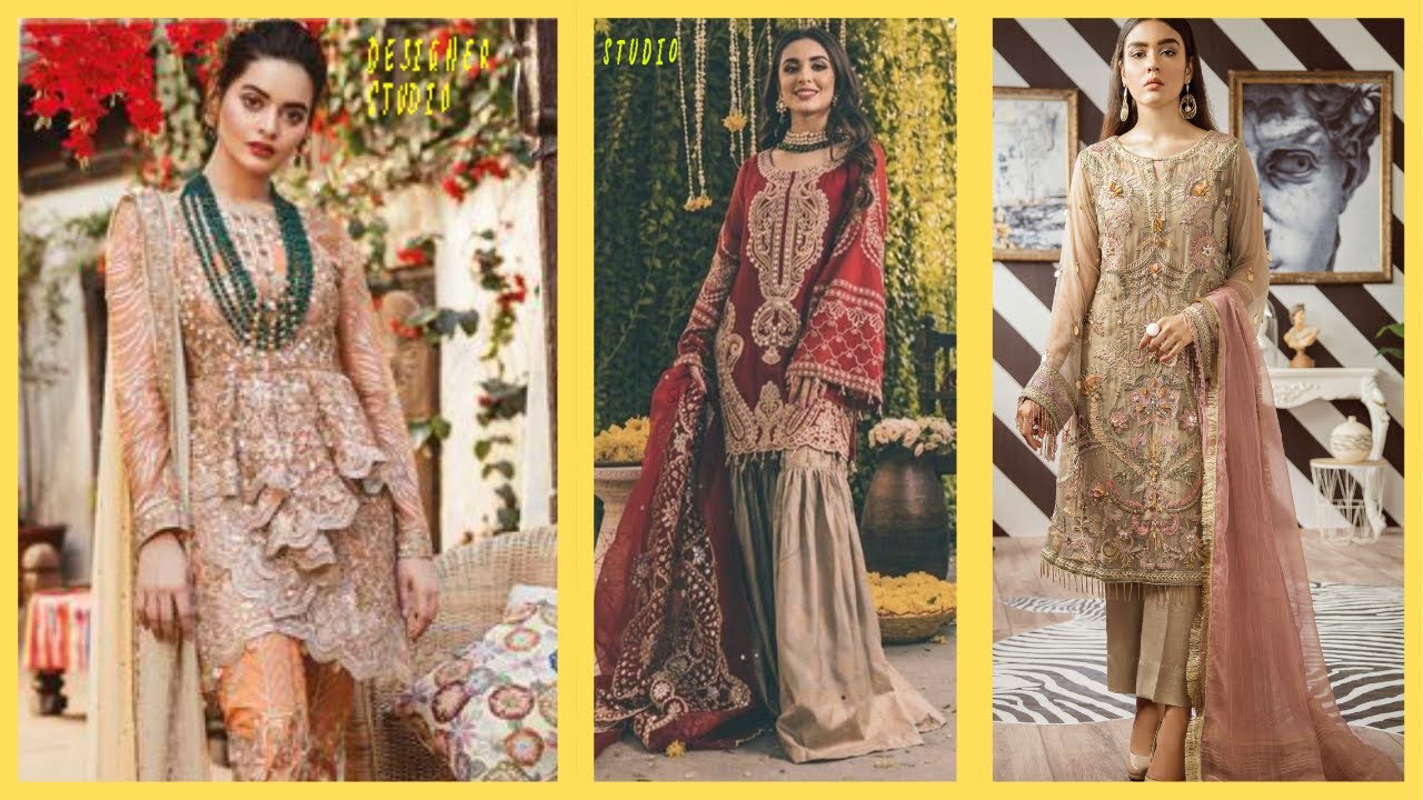 Pakistani Latest Dress Designs For Girls 2022 | Party Dresses | Bridal Dresses | Designer Studio