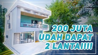 BUILD A HOUSE WITH 200 MILLION CAPITAL – 2-STORY, 2-BEDROOMS MINIMALIST HOUSE DESIGN