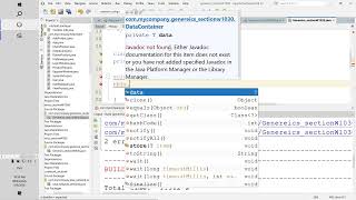Using Generics with Classes and Interfaces Part-1