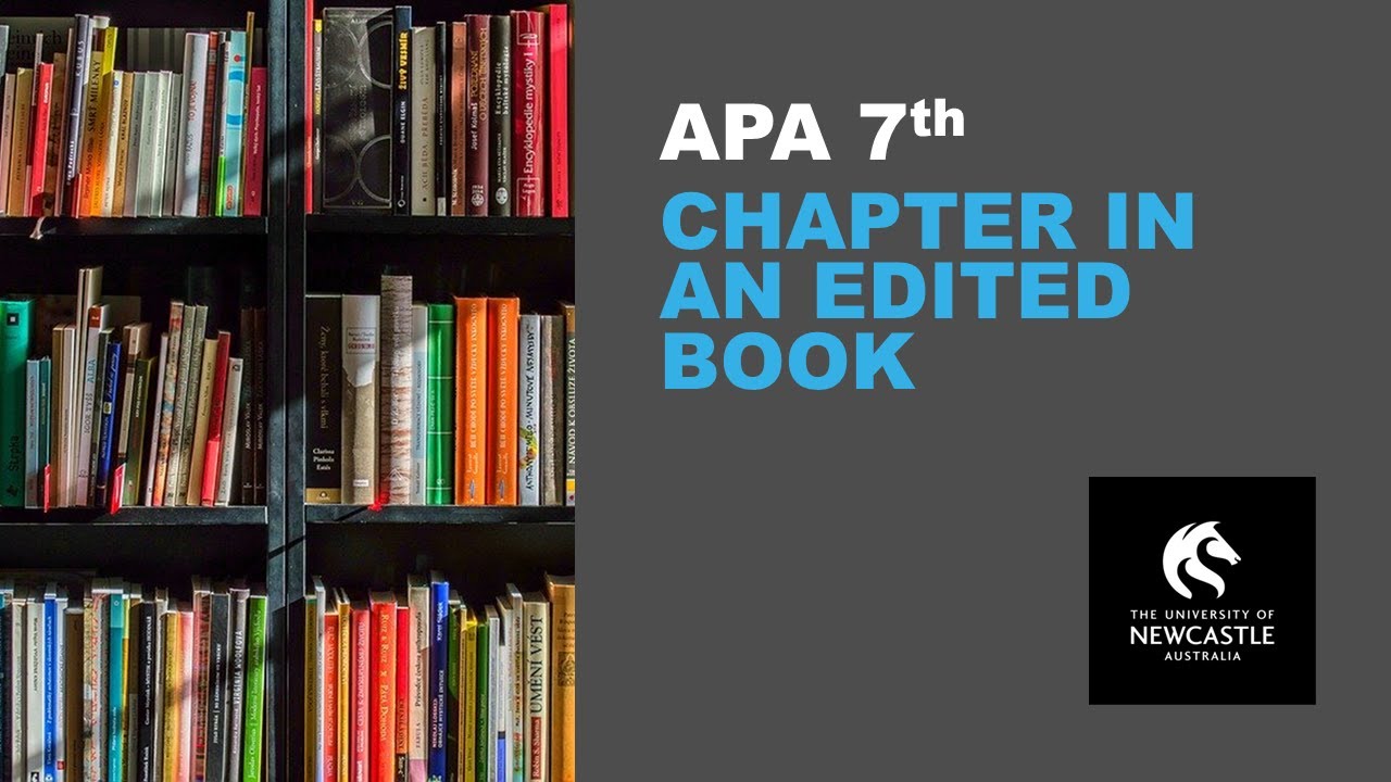 apa edited books