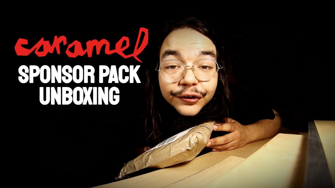 Caramel Fingerboards Sponsor Pack Unboxing