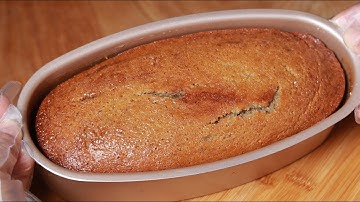 Cách làm Bánh  Mì Chuối Nướng kiểu Âu - Easy Banana Bread recipe