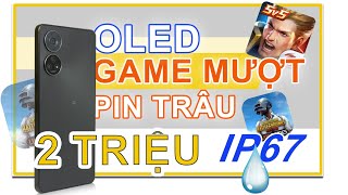 TEST GAME ZTE Family giá 2 triệu shopee: MÀN OLED, IP67, PIN TRÂU, GAME MƯỢT...