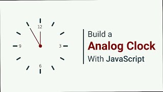 🔴 Build a Analog Clock using Javascript for Beginners in Tamil