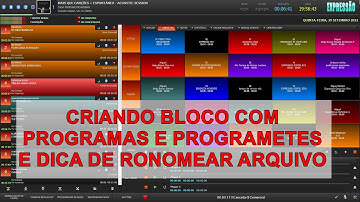 P-23 #DICAS BLOCO MUSICAL COM PROGRAMAS E PROGRAMETES