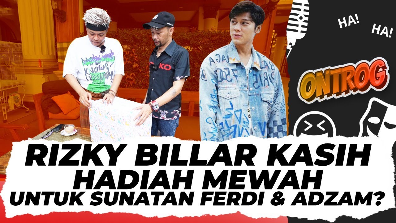 HADIAH SUNATAN FERDY & ADZAM YANG UNIK DARI RIZKY BILLAR? BALASAN HADIAH UNIK SULE KE BABY L!
