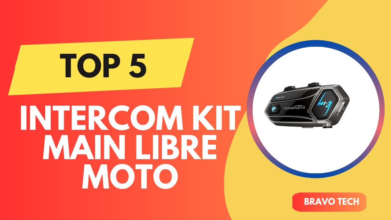 Les 5 Meilleur Intercom Kit main libre Moto 2025 -Top Intercom Kit main  Test-(Les Prix Les PlusBas)