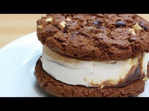 How To Make Cookie Ice Cream Sandwiches