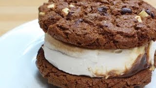 How To Make Cookie Ice Cream Sandwiches