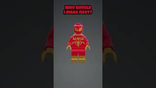 Making A CUSTOM LEGO Iron Spider - MARVEL Comics #lego #marvel #spiderman #marvelcomics #peterparker