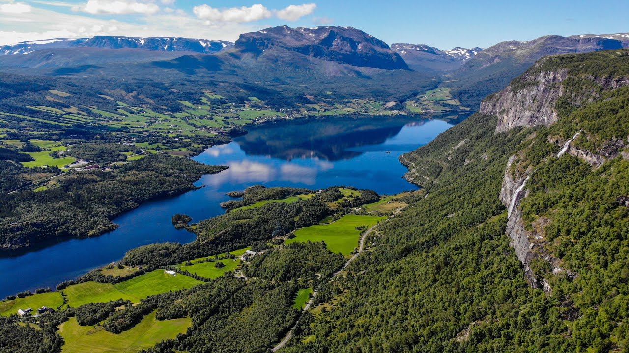 Vang i Valdres 9  august 2020, på Høgden, og Kvernhusa på Leine