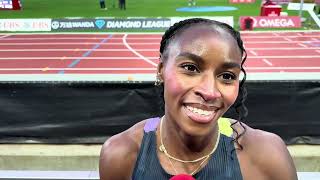 Kayla White Runs 22.18 To Beat European Champion Amy Hunt In Lausanne Diamond League 200m