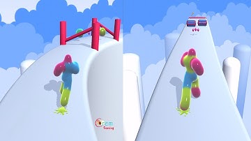 Blob Runner 3D | Gameplay Walkthrough (Levels 5-6) | Cremgaming