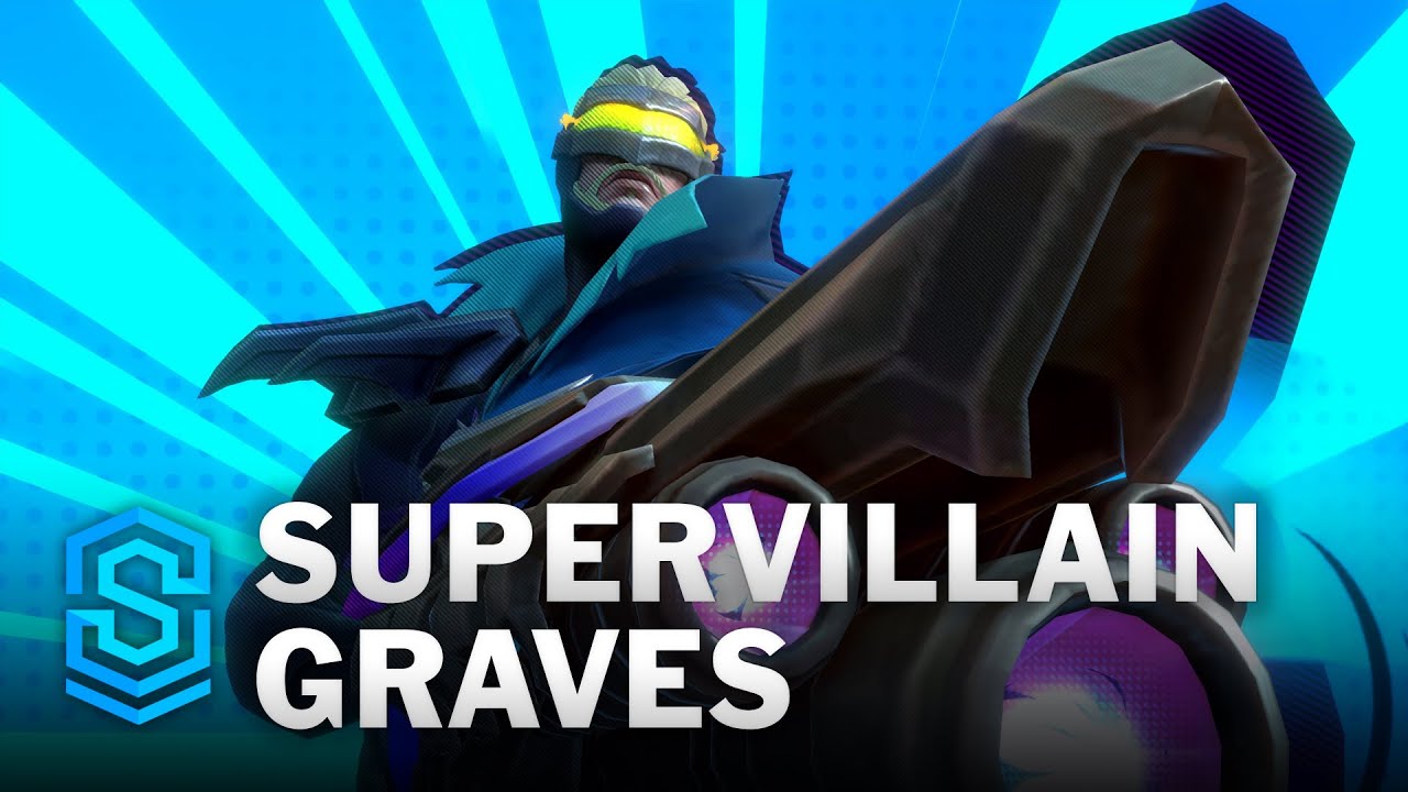 Supervillain Graves Wild Rift Skin Spotlight - YouTube