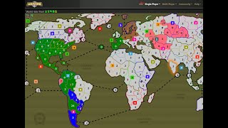 Warzone - Level #36 World War Pixel (in 14 turns - Gold Star) HD screenshot 2