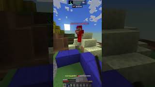 BRO got TRAPPED TWICE #minecraft #minecraftbedfight #bedfight