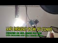 Membuat lampu LED emergency on dan off otomatis