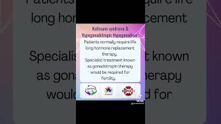 Kallmann syndrome / Hypogonadotropic Hypogonadism. Absent or partial puberty with or without anosmia