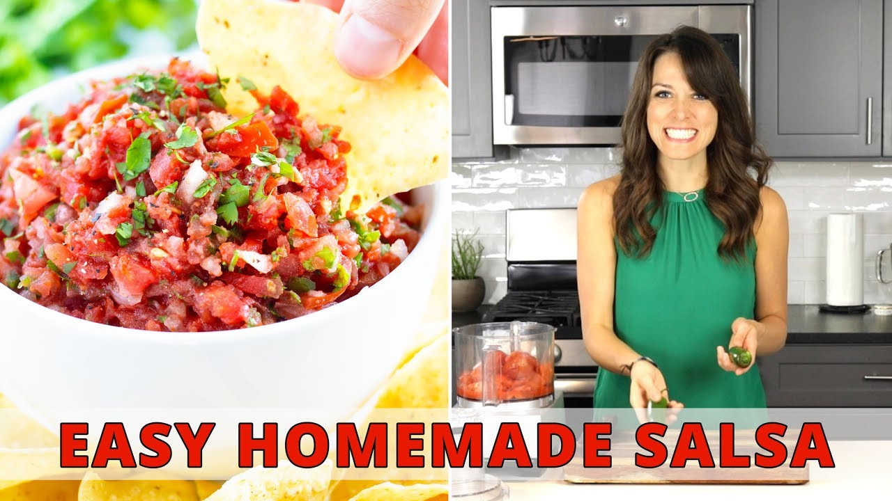 Easy Homemade Salsa Recipe