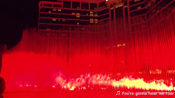 Wynn Palace Fountain - "Roar" from Katy Perry