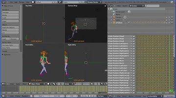 Blender Tutorial Importing Motion Capture Data (.bvh) Files and Setting Up a Simple Rig Part 1