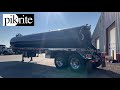 6,500 Painted Aluminum Tank Trailer for the Oil and Gas Industry | Pik Rite Vacuum Tanks