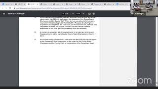 Legislative, Judicial, Ethics, Safety & Security Committee 8/9/2021 Meeting
