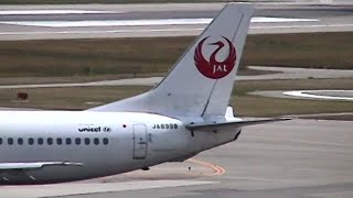 2001 Kansai 関西 Jal 737-400Jl734 Ja8998 Kix010602