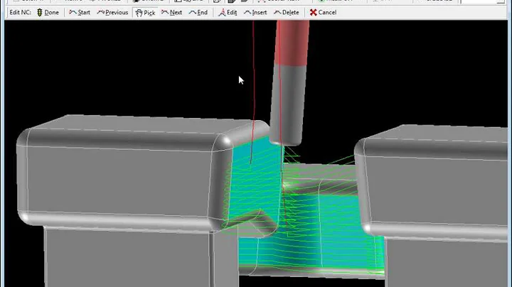 SURFCAM Tutorial - Introduction to 5-Axis Swarf, Part 2